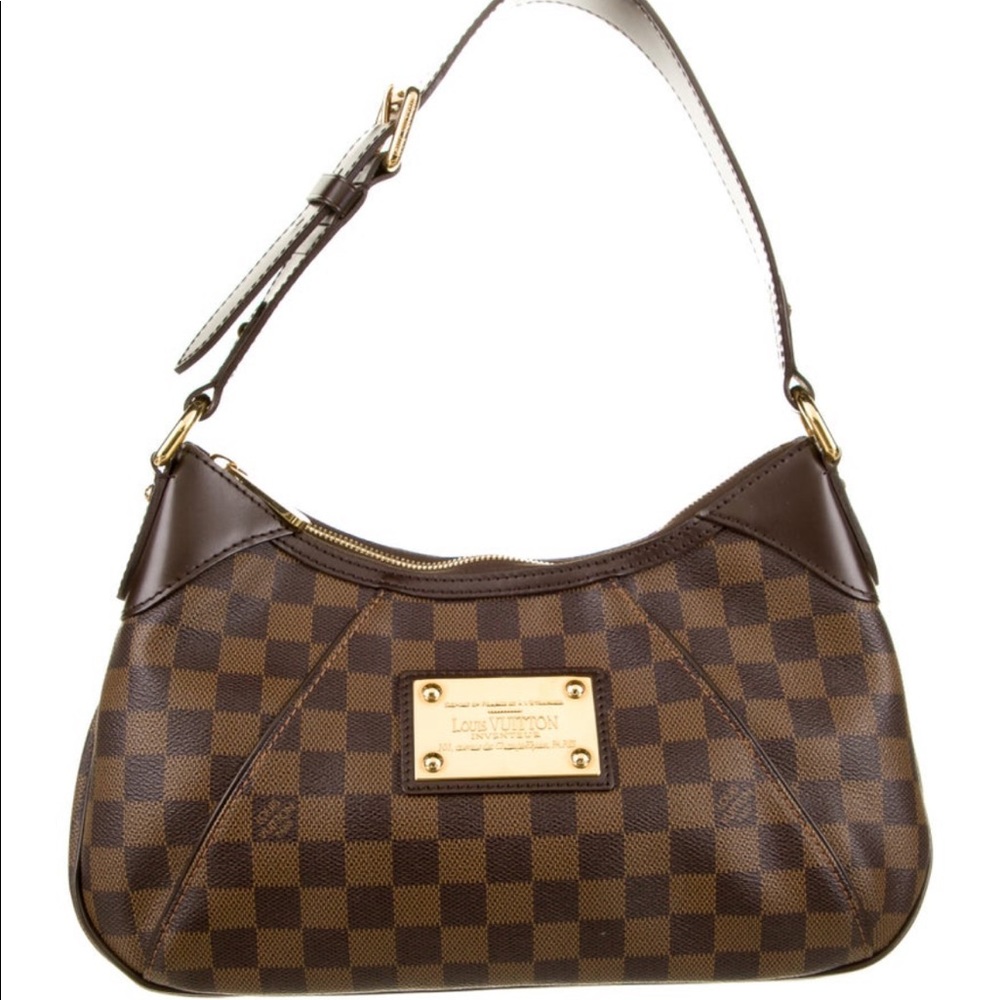 Louis Vuitton Damier Ebene Thames GM Hand Bag
